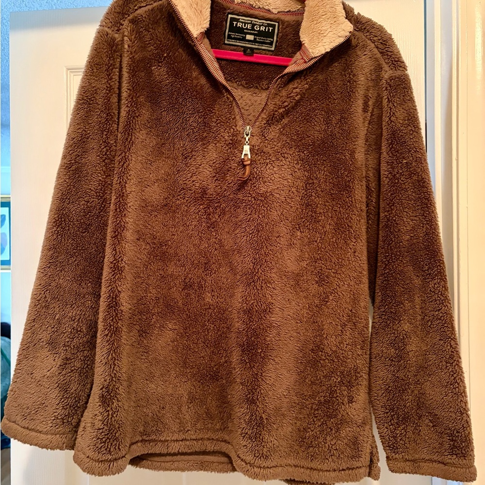 True Grit Chocolate Fleece Jacket
